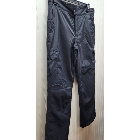 Columbia Omni-Shield Black Cargo Snow/Ski Pants Youth 18/20 Excellent condition - Picture 4 of 16